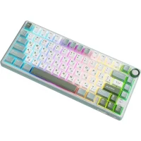 Клавиатура Royal Kludge R75 RGB Sky Cyan (RK Brown) фото 4